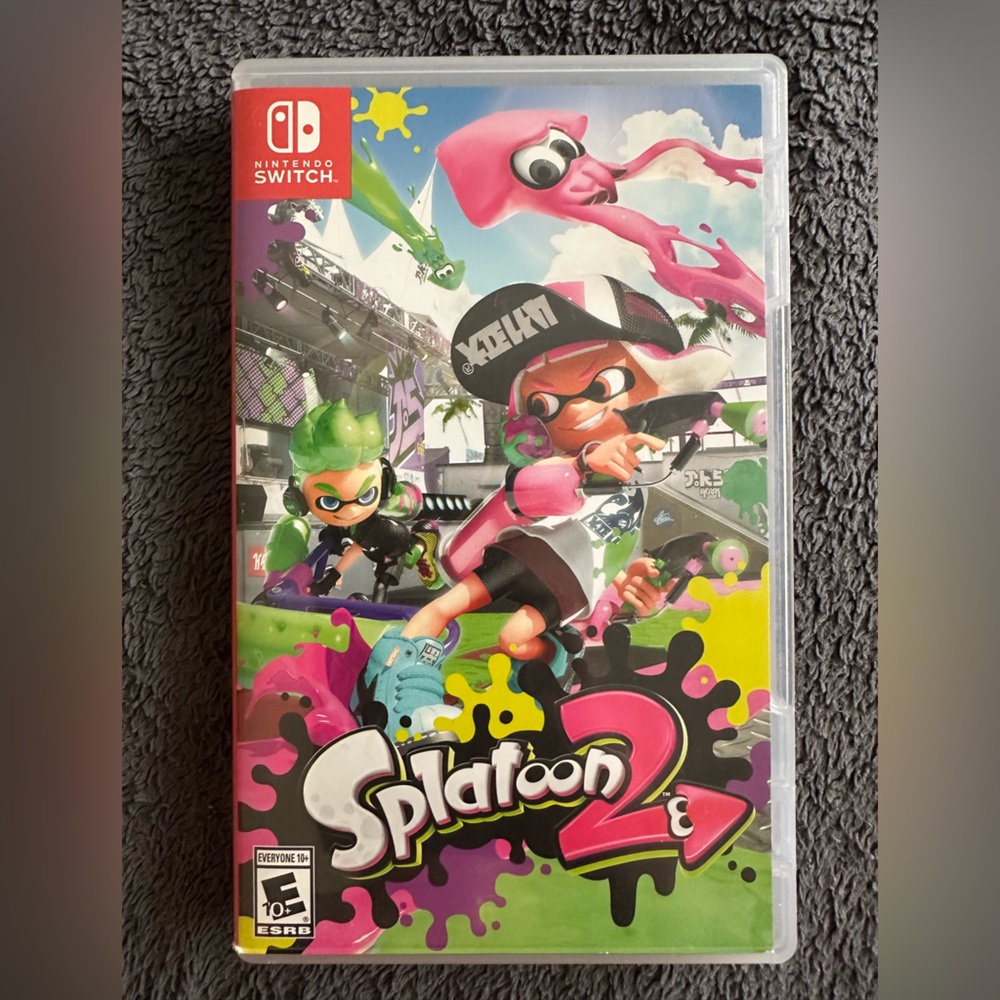 Nintendo Switch Splatoon 2 - Pink and Green